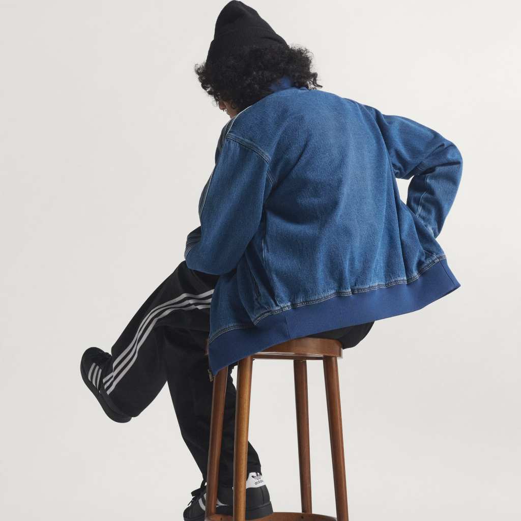 Adidas Track Top Adicolor Denim Firebird Blue KD1517
