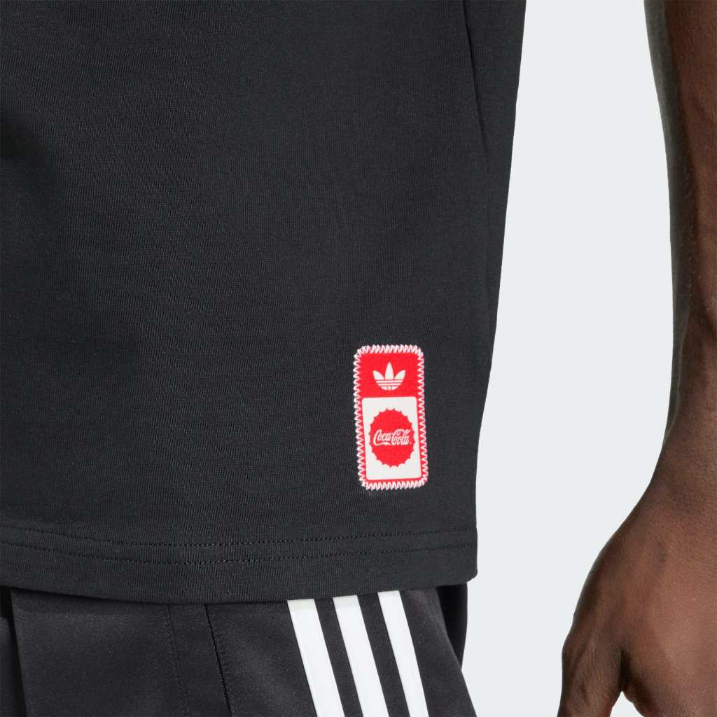 Adidas x COCA COLA GRAPHIC TEE Classic Sport Treffie Black KY2108