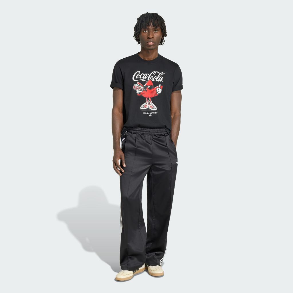 Adidas x COCA COLA GRAPHIC TEE Classic Sport Treffie Black KY2108
