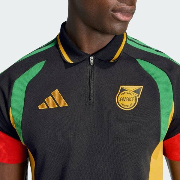 Adidas Jamaica 26 x Bob Marley Tiro Polo Black KB3366