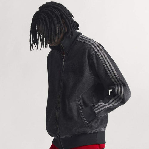 Adidas Adicolor Denim Firebird Track Top True Black Indigo KD1516
