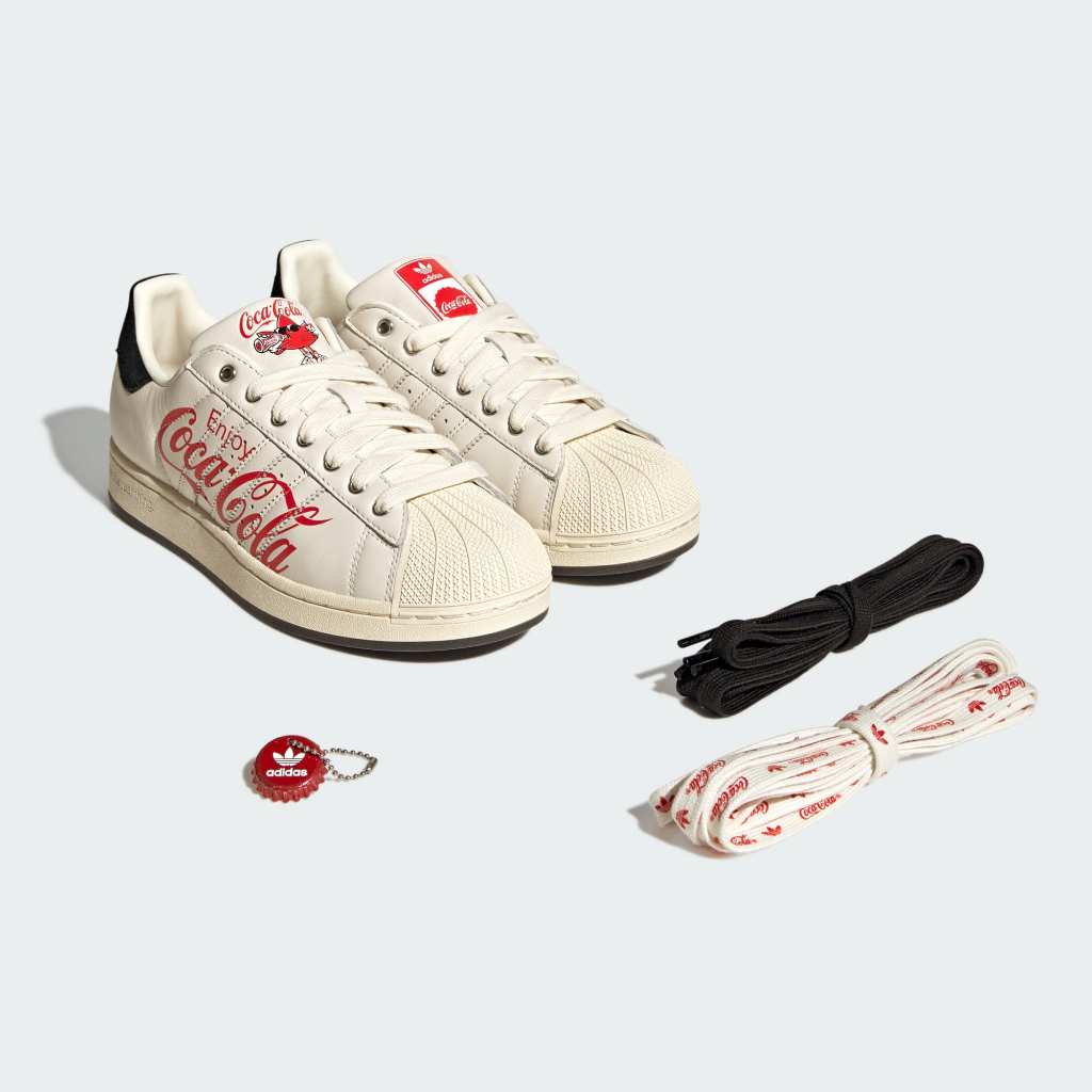 Adidas x COCA COLA Superstar II Core White Core Black Cream White KH6892