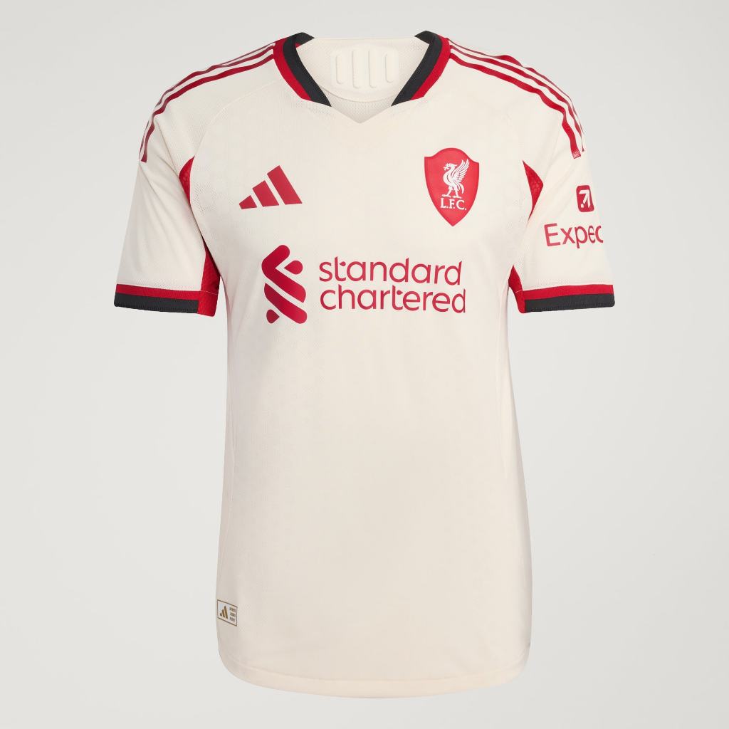 Adidas Liverpool 25/26 Away Authentic Jersey Wonder White JV6488