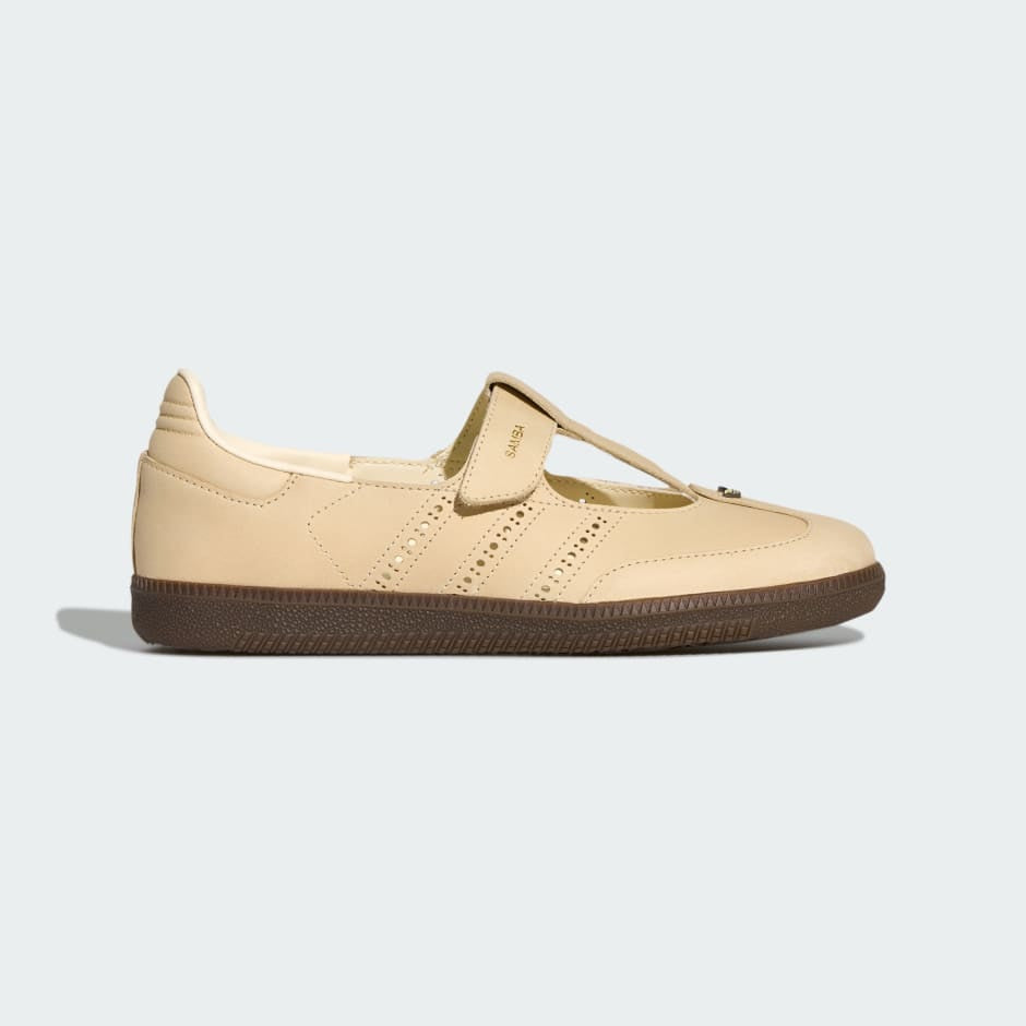 Adidas Samba JANE W Crystal Sand Cream White Gum Leather KJ3969