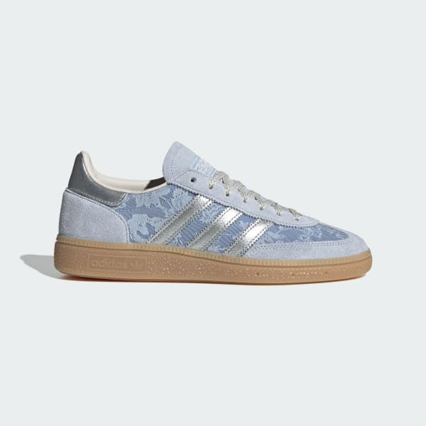 Adidas Spezial Handball x Liberty London Crystal Sky Silver Metallic Chalk White IH4505