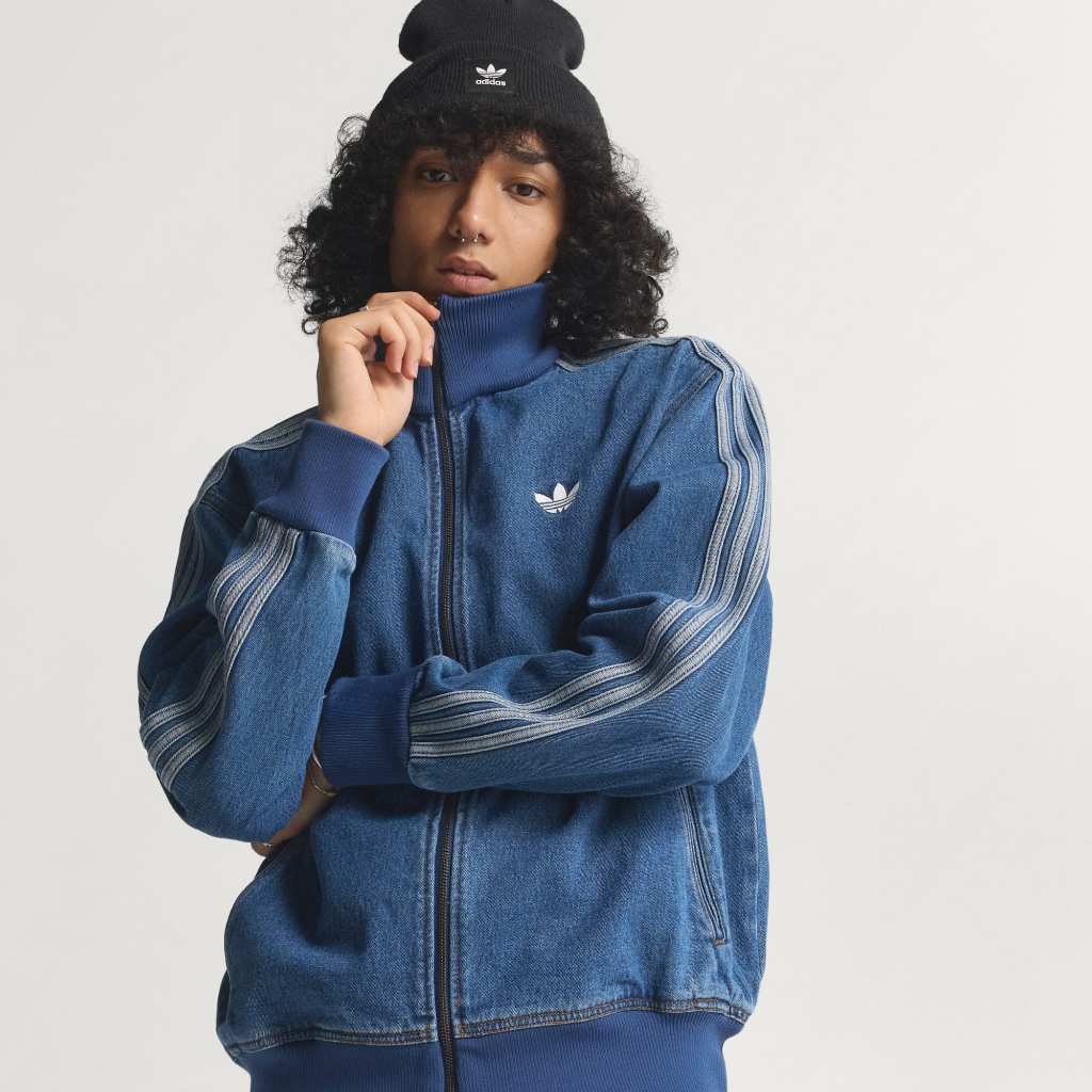 Adidas Track Top Adicolor Denim Firebird Blue KD1517