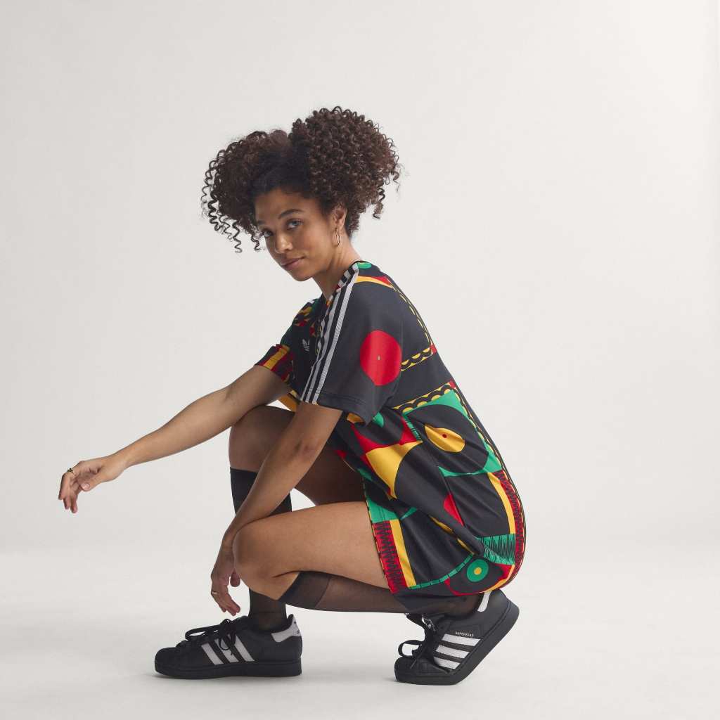Adidas Jamaica 26 x BOB MARLEY ORIGINALS Dress Multicolor KS2681