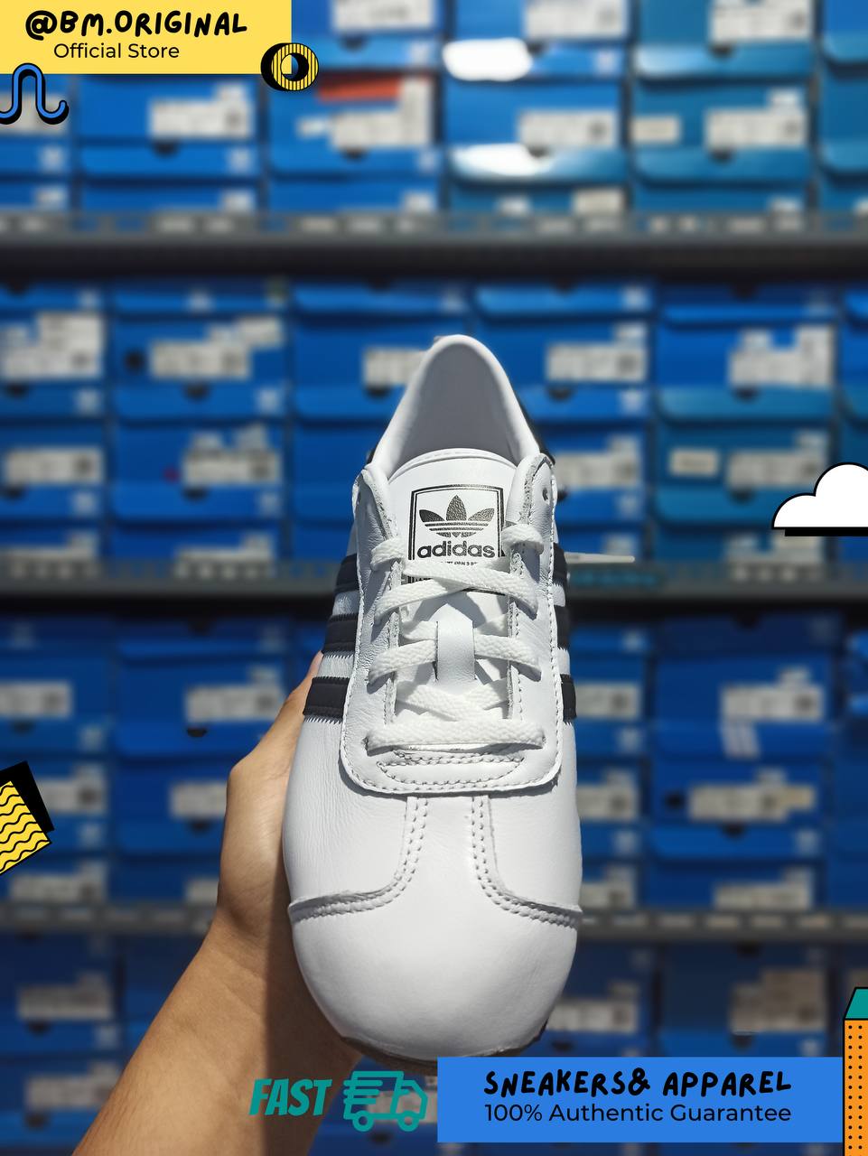 Adidas Country II Cloud White Core Black IG4549