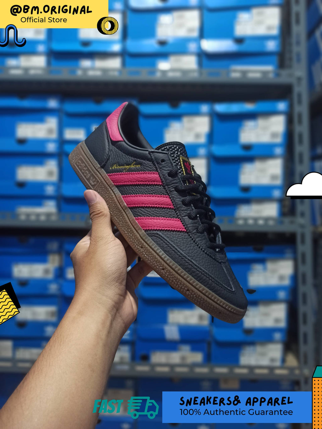 Adidas Birmingham City Series 25th Anniversary Core Black Pink HQ4681