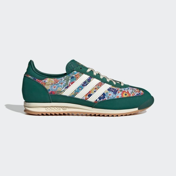Adidas SL 72 OG x Liberty London Collegiate Green Cream White Gum JH7226
