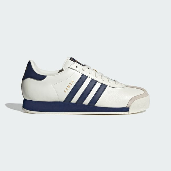 Adidas Samoa Off White Dark Blue Gold Metallic JQ0047