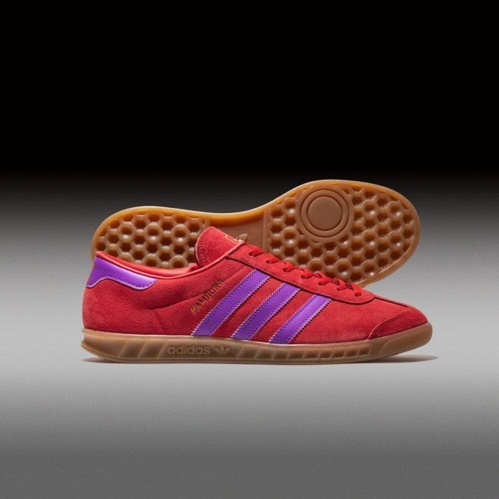 Adidas Hamburg Red Purple Burgundy Gum IH5461