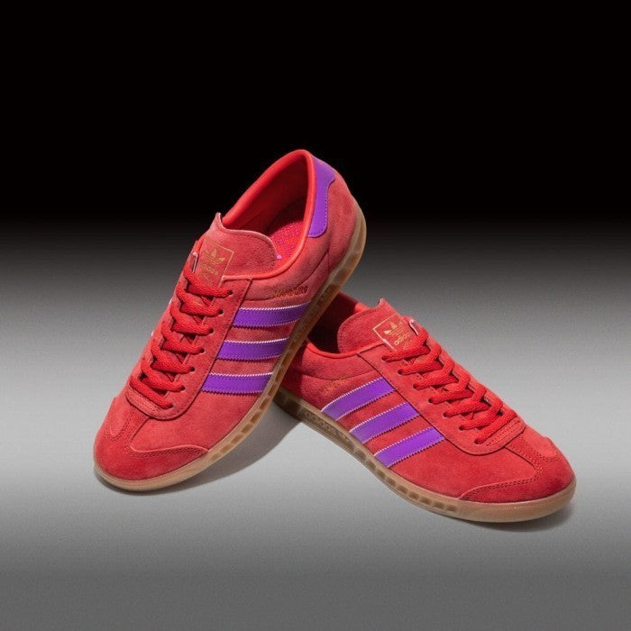 Adidas Hamburg Red Purple Burgundy Gum IH5461