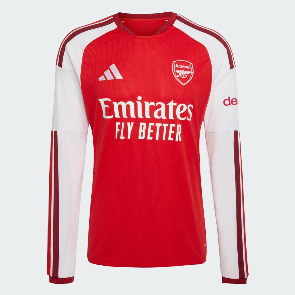 Adidas Arsenal FC 26/27 Home Long Sleeve Jersey Home Kit KB9950