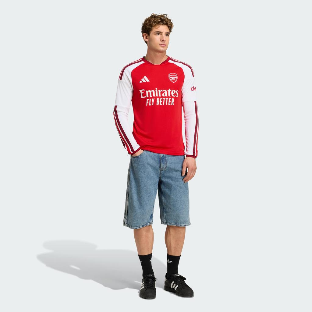 Adidas Arsenal FC 26/27 Home Long Sleeve Jersey Home Kit KB9950