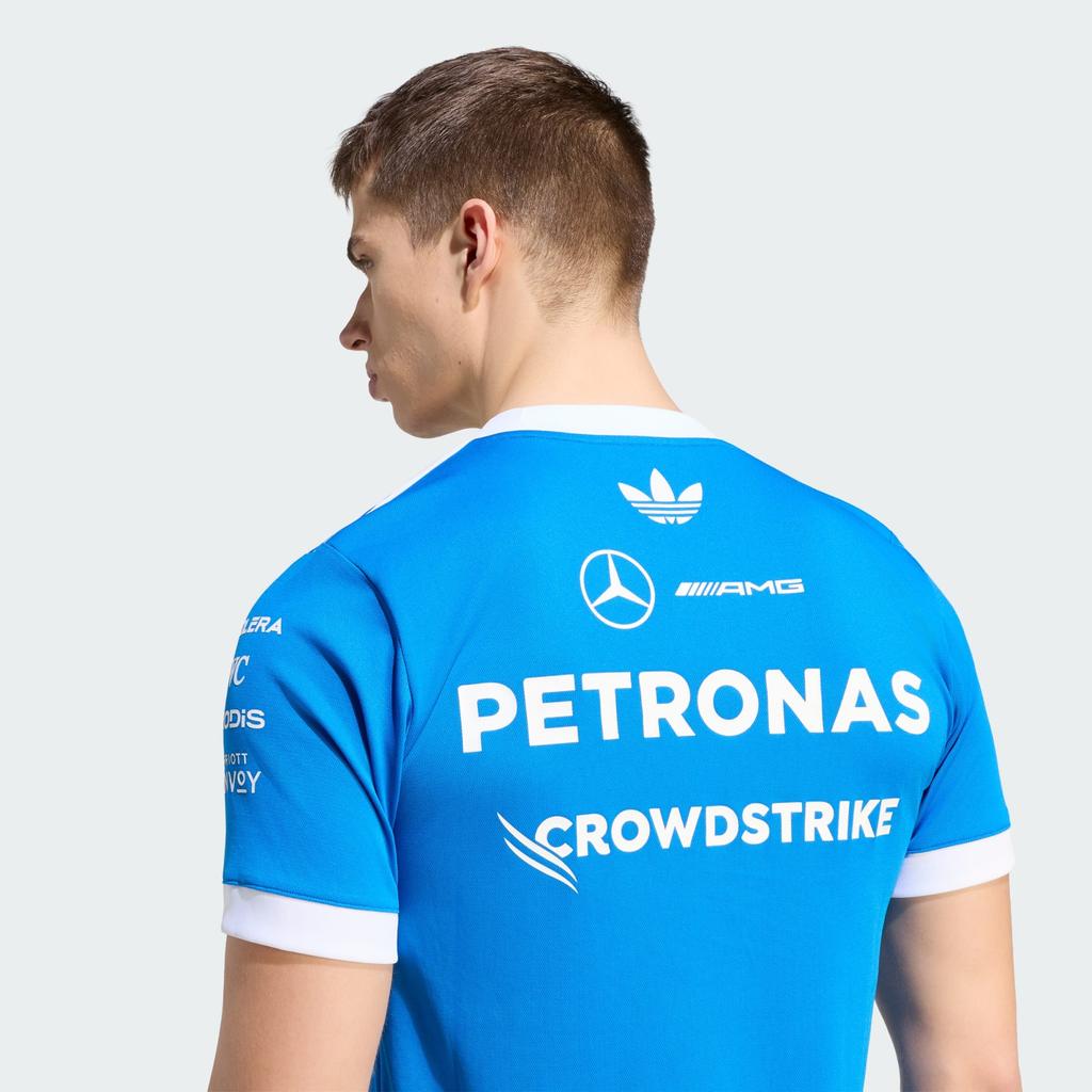 Adidas Mercedes AMG Petronas Formula 1 Team Blue Wonder Blue Bird White KW1660