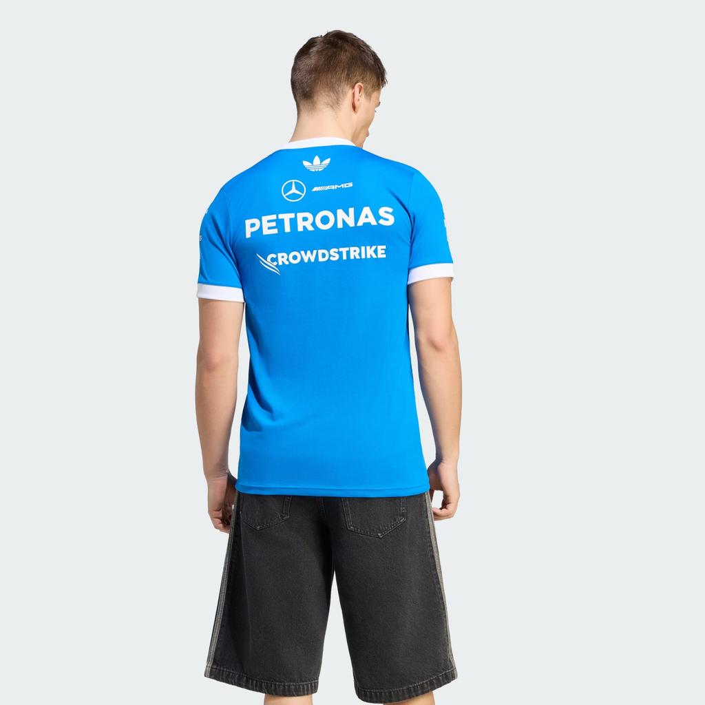 Adidas Mercedes AMG Petronas Formula 1 Team Blue Wonder Blue Bird White KW1660