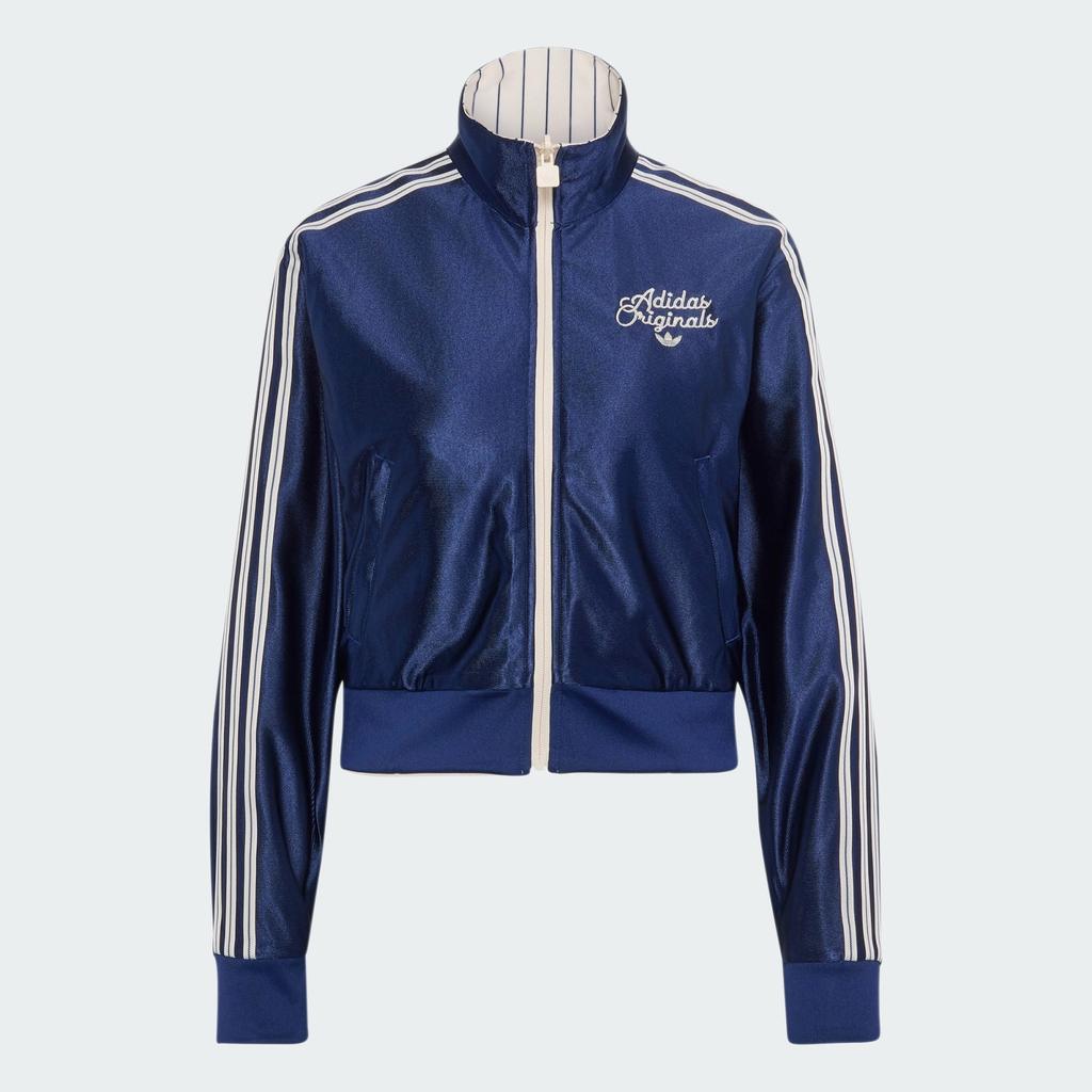 Adidas Track Top Reversibel Fire Bird Warm Vanilla Night Indigo KR7031