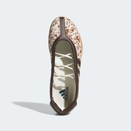 Adidas Taekwondo Mei Ballet Animal Print Off White Dark Brown Gum KI0402