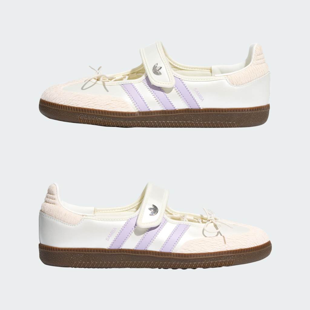 Adidas Samba JANE Core White Chalk White Silver Dawn LB8627