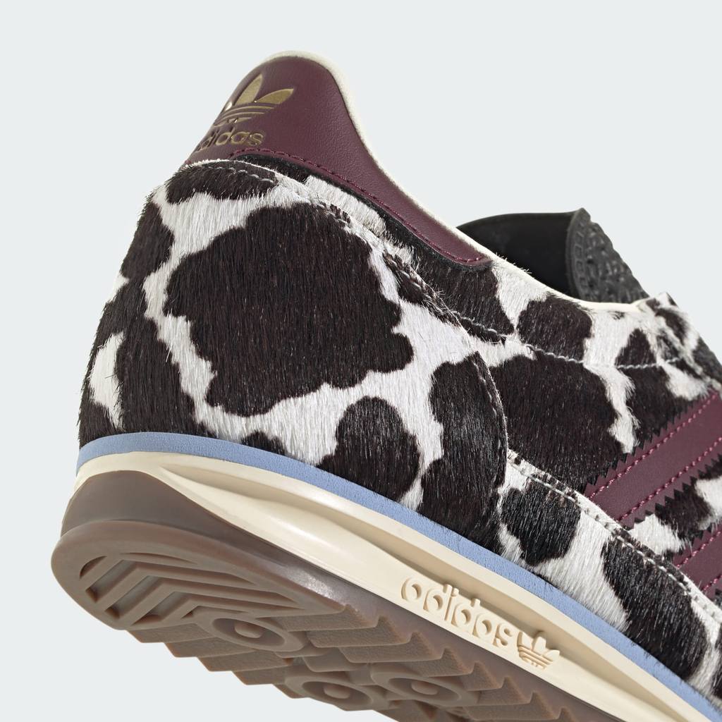 Adidas SL 72 OG Cow Print Off White Maroon Core Black KJ2288