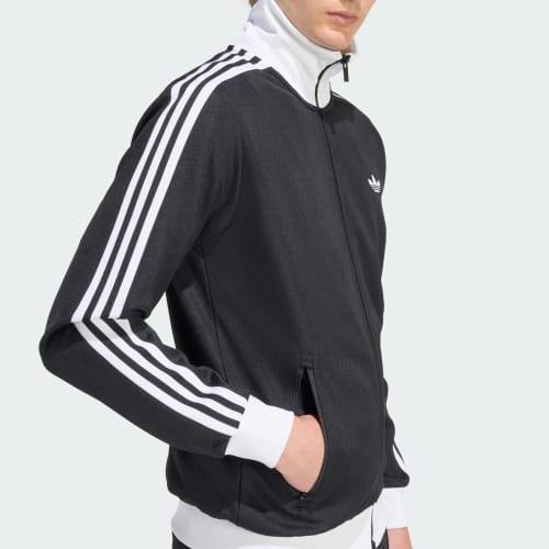 adidas Beckenbauer Track Top Mens Black KE3527