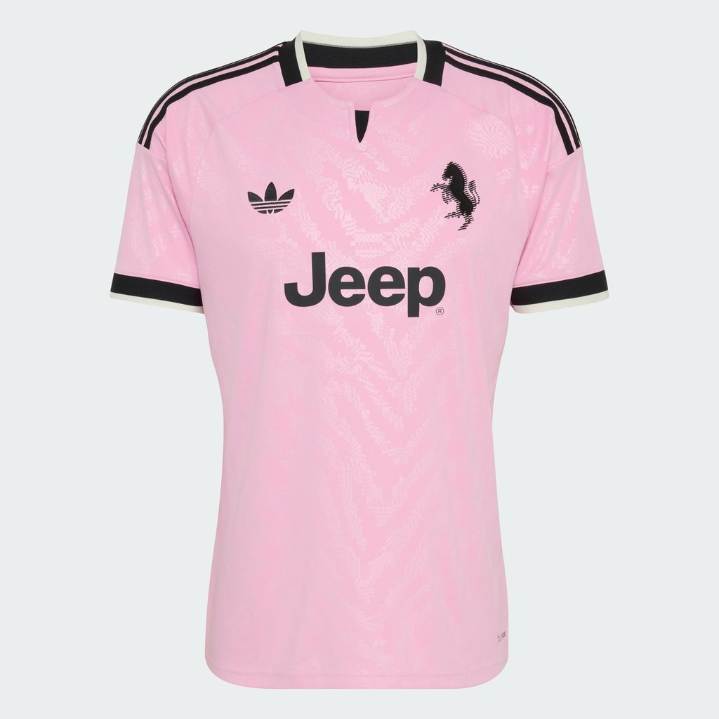 Adidas Juventus 26/27 Away Jersey True Pink Black KR4647