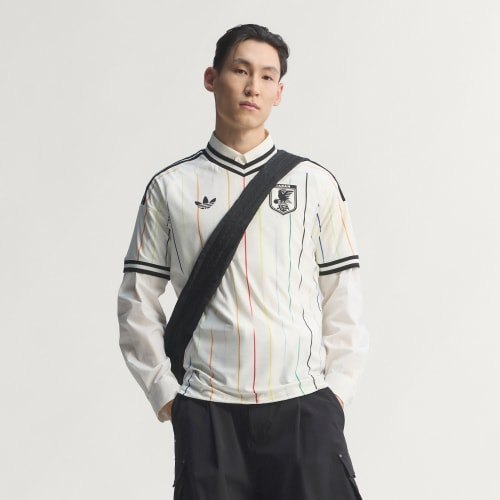 Adidas Japan 26 Away Authentic Jersey Off White Black KD3348