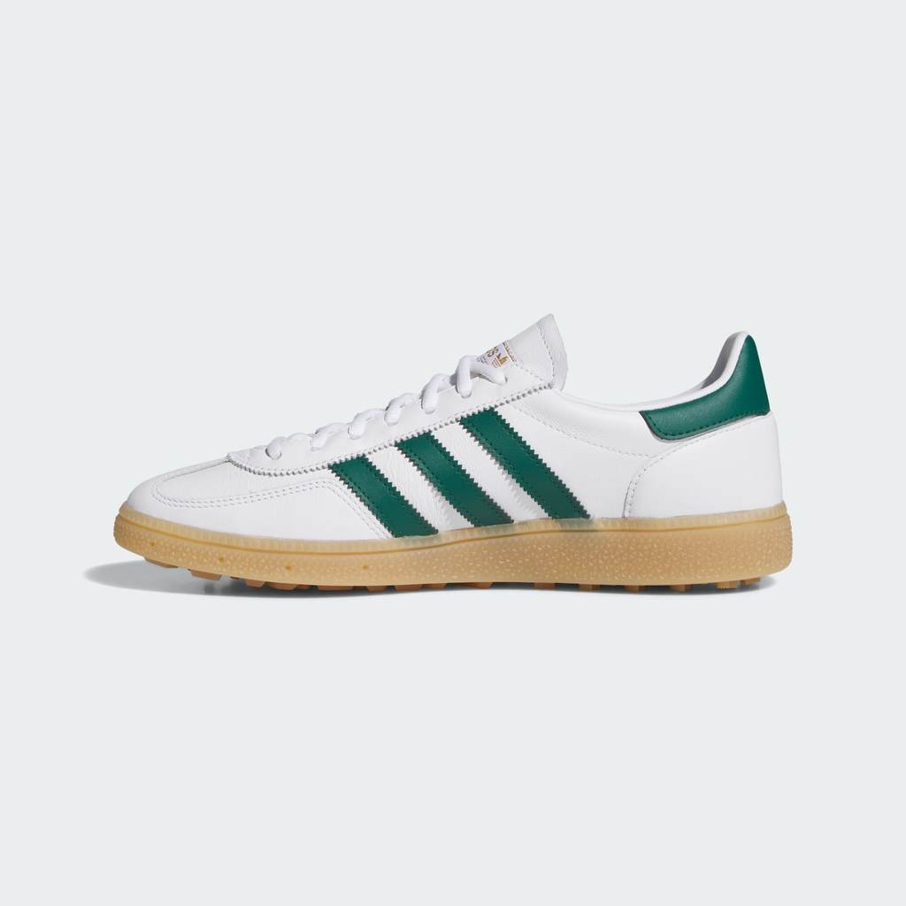 Adidas Golf Spikeless Spezial Handball Cloud White Collegiate Green Gum KJ0850