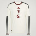 adidas Manchester United 26/27 Authentic Long Sleeve Third Jersey Ivory KC4771