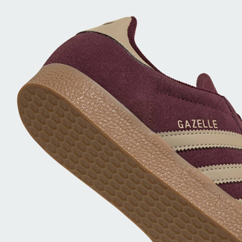 Adidas Gazelle Maroon Khaki Three Gum KJ7685