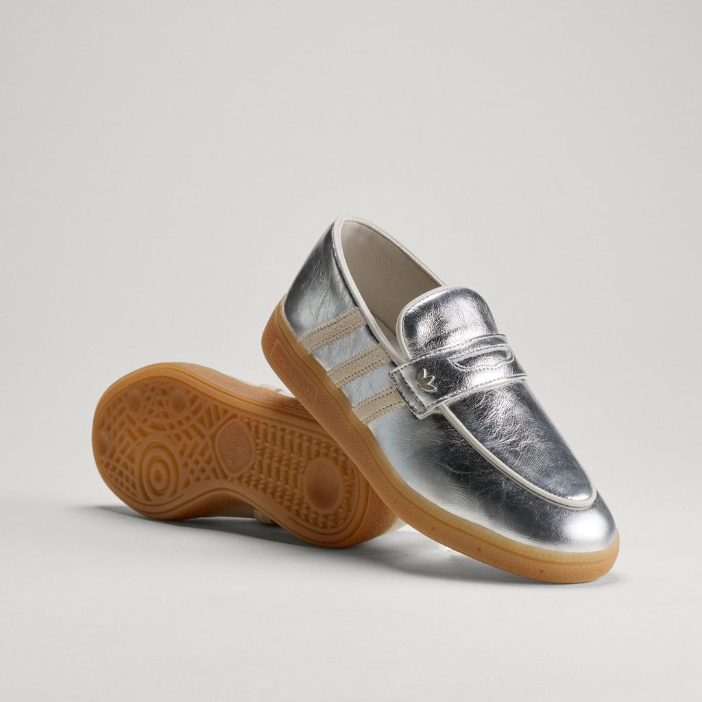 Adidas Spezial Handball Loafer Silver Metallic Off White Grey One KK2787