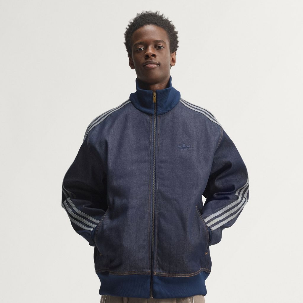 Adidas ADICOLOR Firebird Raw Denim Track Top INDIGO Denim KS4971