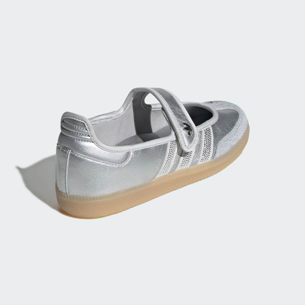 Adidas Samba OG Silver Metallic Grey One Gum LA5344