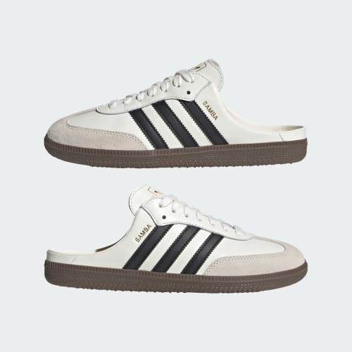adidas samba OG Mule Cloud White Core Black Gum LC5441