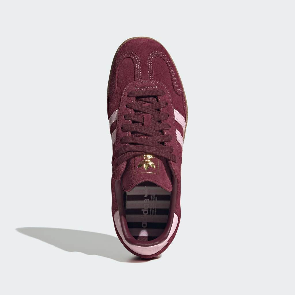adidas Samba OG Maroon Clear Pink Gum LA6216