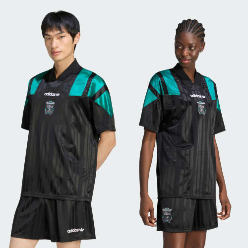 adidas Liverpool FC EQT Jersey Black Equipment Green KG2915