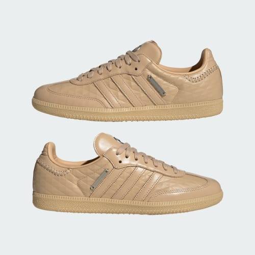 adidas samba OG Magic Beige Silver Metallic HP4525