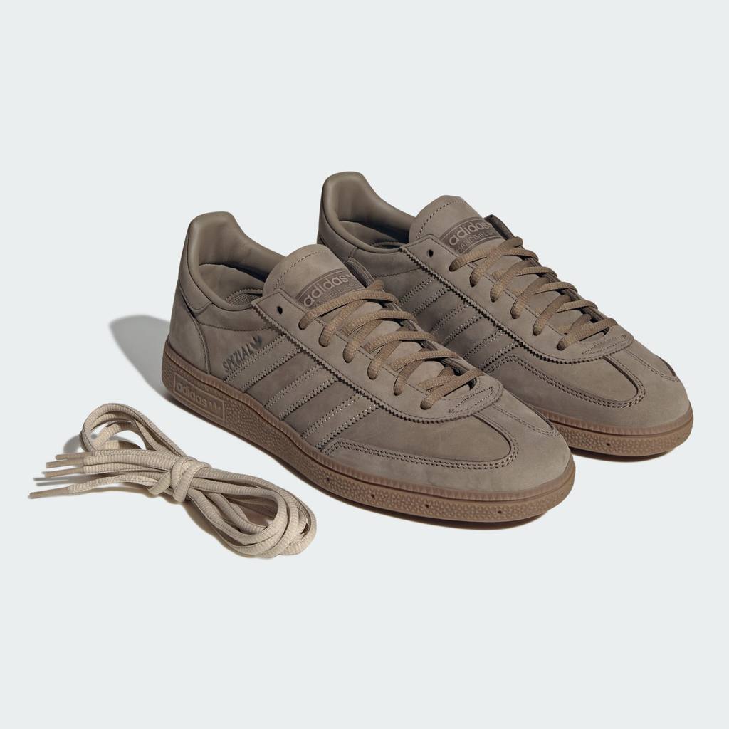 Adidas Spezial Handball Blanch Brown Gum KJ9852