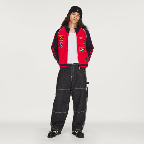 Adidas Track Top x Brain Dead Disney Better Scarlet KR5176