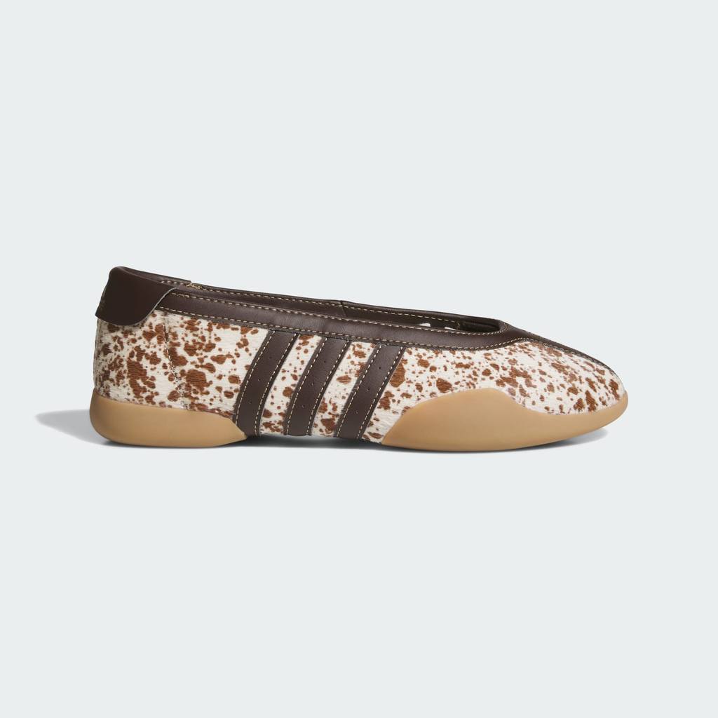 Adidas Taekwondo Mei Ballet Animal Print Off White Dark Brown Gum KI0402