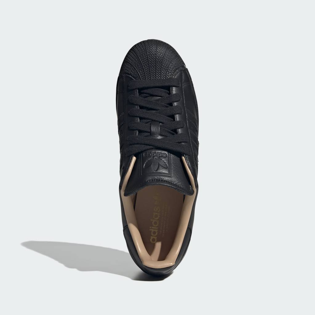 Adidas Superstar II Ripple Core Black Warm Sandstone KJ2555