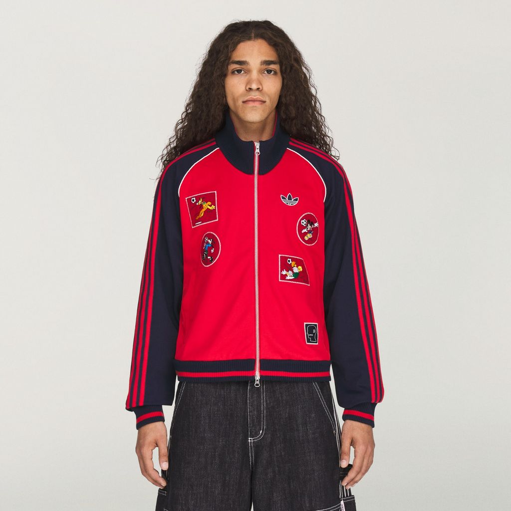 Adidas Track Top x Brain Dead Disney Better Scarlet KR5176