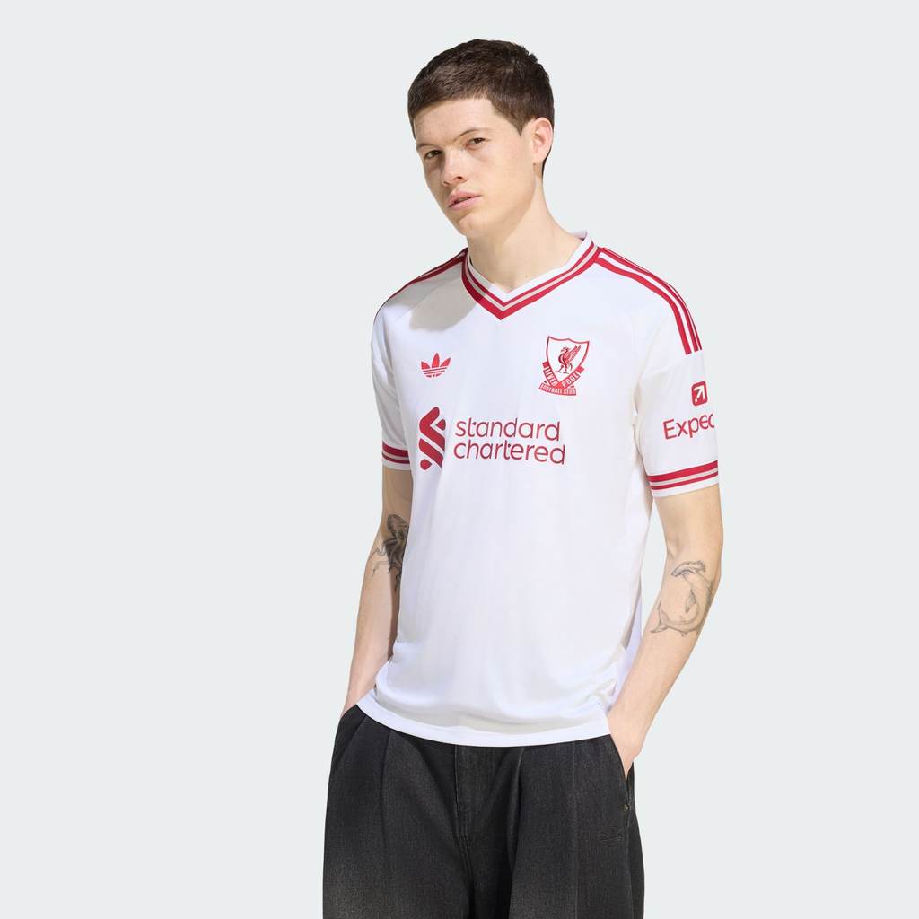 Adidas Liverpool FC Away Jersey 26/27 White KA6860