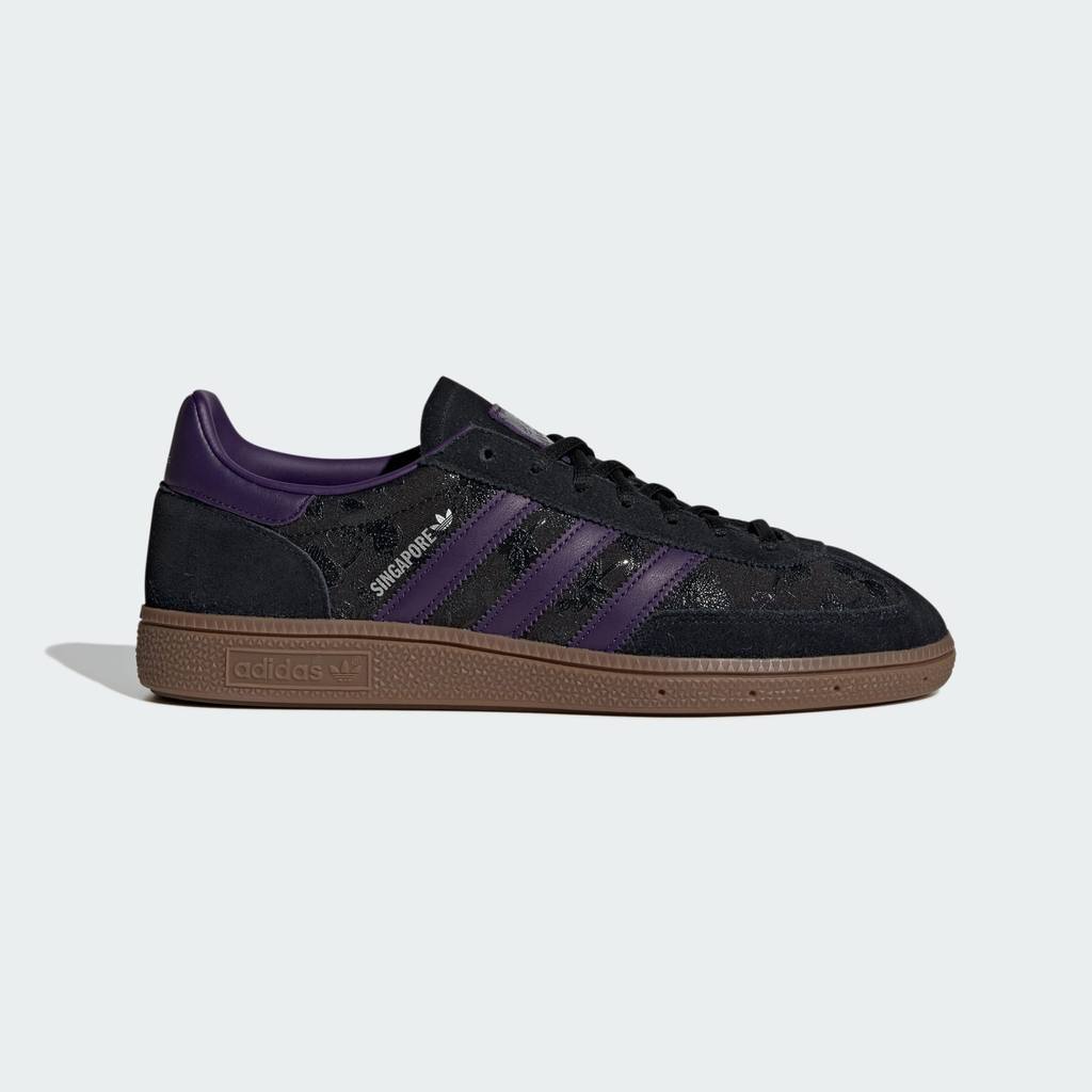 adidas HANDBALL SPEZIAL MERCEDES AMG PETRONAS TEAM Core Black Dark Purple Gum LA1049