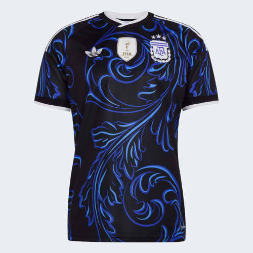 Adidas Argentina 26 AWAY Jersey Black Lucid Blue Blue Burst JM8395