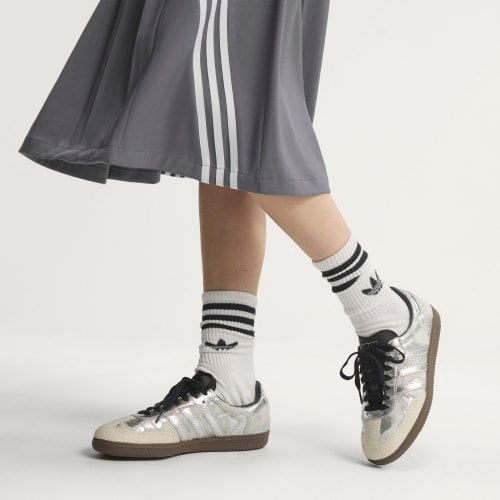 Adidas Samba OG Cream White Silver Metallic Core Black KJ2314
