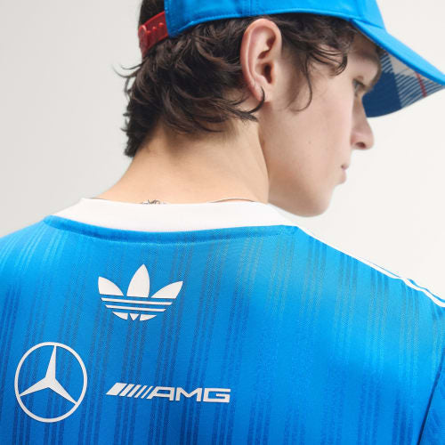 Adidas Mercedes AMG Petronas Formula 1 Team Authentic Blue Wonder Blue Bird White KT5127
