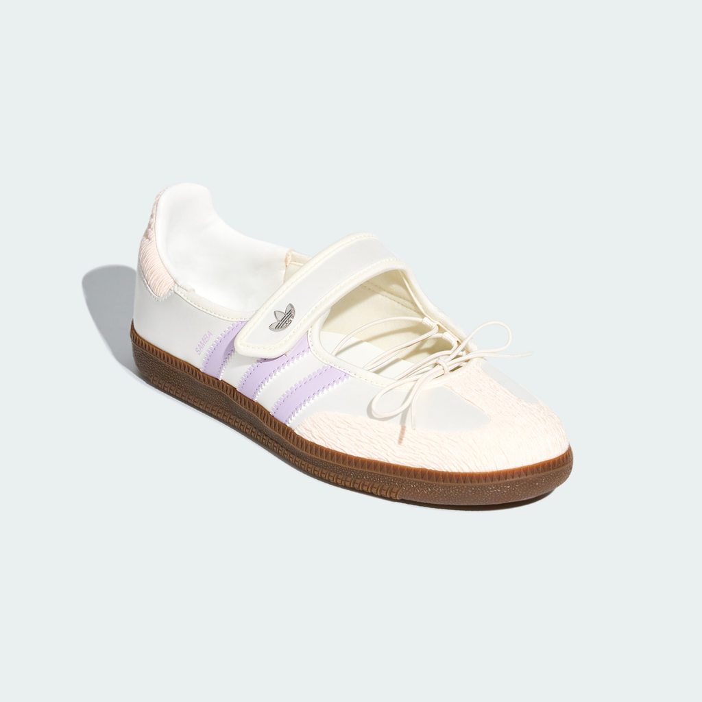 Adidas Samba JANE Core White Chalk White Silver Dawn LB8627