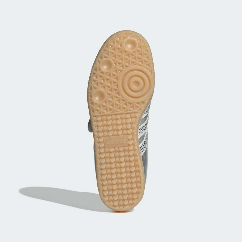 Adidas Samba OG Silver Metallic Grey One Gum LA5344